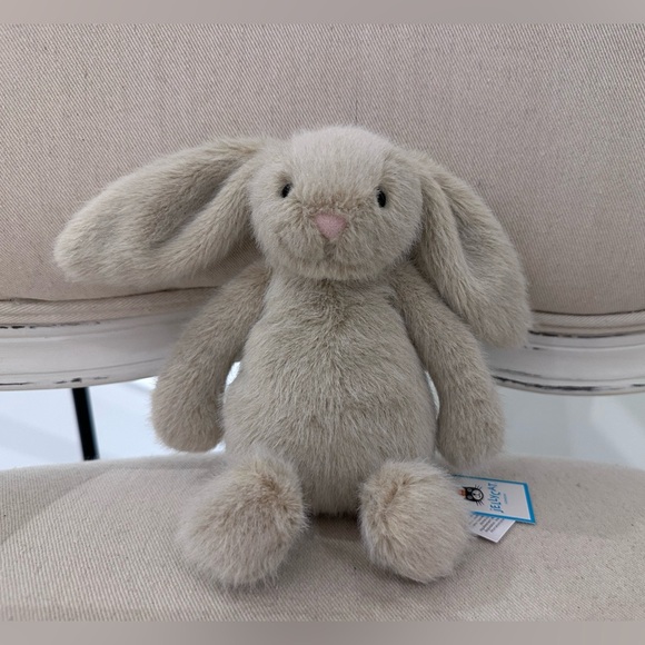 NWT Jellycat Wheat Flufflet Bunny Authentic - Picture 5 of 11